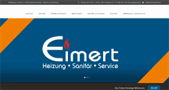 Desktop Screenshot of eimert-gmbh.de